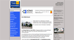 Desktop Screenshot of koenig-gruppe.de